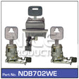 Door and Tailgate locks NDB702WE - Nice Products | Universal Auto Spares