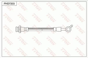Brake Hose PHD7203:009 - TRW