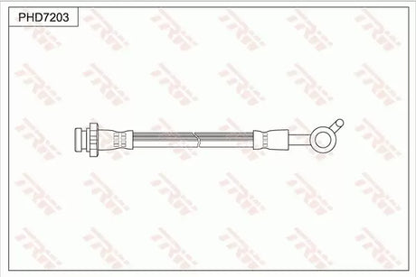 Brake Hose PHD7203:009 - TRW