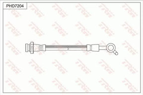 Brake Hose PHD7204:009 - TRW
