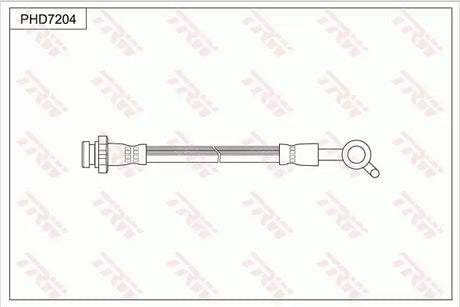 Brake Hose PHD7204:009 - TRW