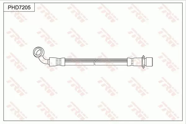 Brake Hose PHD7205 - TRW