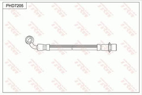 Brake Hose PHD7205 - TRW
