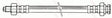 Brake Hose PHD781 - TRW