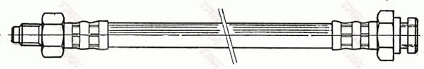 Brake Hose PHD781 - TRW