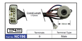 Ignition Switch NC196 - Nice Products | Universal Auto Spares