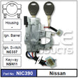 Lock & Switch NIC390 - Nice Products | Universal Auto Spares