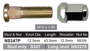 Stud & Nut NS347P - Nice Products | Universal Auto Spares