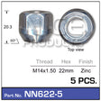 Wheel Nut NN622-5 - Nice Products | Universal Auto Spares