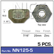 Wheel Nut Pkt 5 NN125-5 - Nice Products | Universal Auto Spares