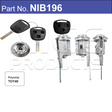 Ignition Barrel NIB196 - Nice Products | Universal Auto Spares
