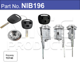 Ignition Barrel NIB196 - Nice Products | Universal Auto Spares