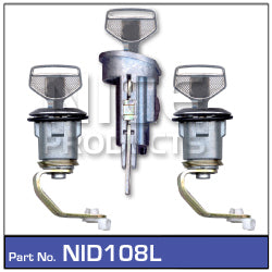 Ignition Barrel & Doors NID108L - Nice Products | Universal Auto Spares