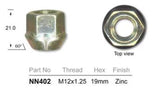 Wheel nuts pk100 NN402-100 - Nice Products | Universal Auto Spares