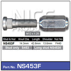 Stud & Nut NS453F - Nice Products | Universal Auto Spares