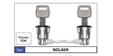 Door Locks Pair NDL66N - Nice Products | Universal Auto Spares