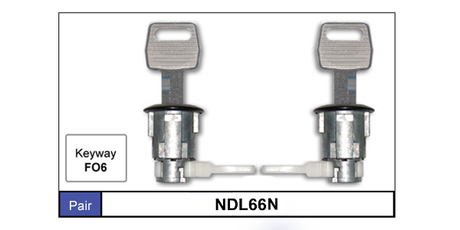 Door Locks Pair NDL66N - Nice Products | Universal Auto Spares
