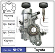 Ignition Lock NI170 - Nice Products | Universal Auto Spares
