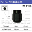 Wheel Nuts pk25 NN303B-25 - Nice Products | Universal Auto Spares