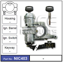 Lock & Switch NIC403 - Nice Products | Universal Auto Spares