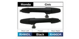 Door Handle RH90DR - Nice Products | Universal Auto Spares