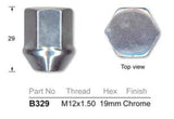 Chrome Nuts B329-4 - Nice Products | Universal Auto Spares