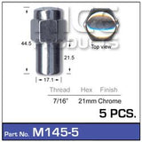Mag Nuts pk5 M145-5 - Nice Products | Universal Auto Spares