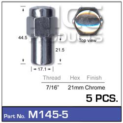 Mag Nuts pk5 M145-5 - Nice Products | Universal Auto Spares