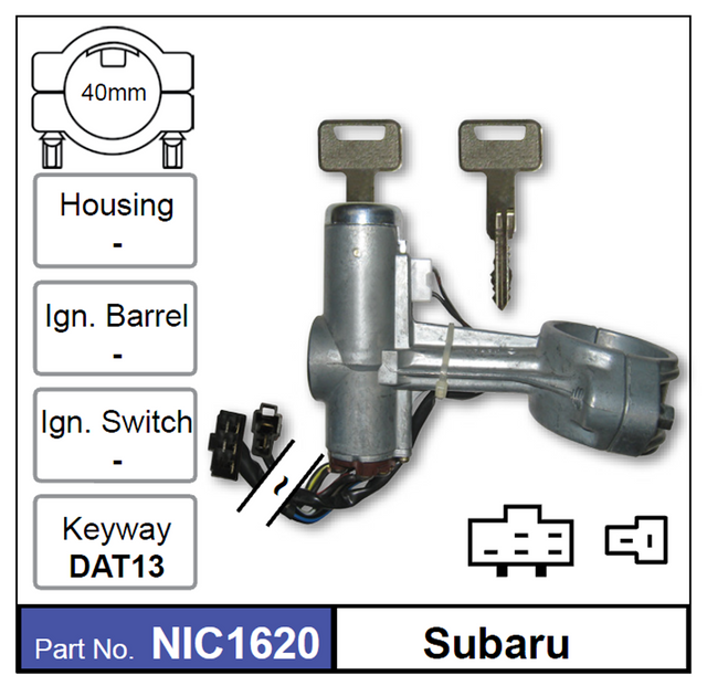 Lock & Switch NIC1620 - Nice Products | Universal Auto Spares