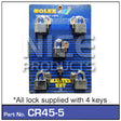Padlock 45mm pk 5 CR45-5 - Nice Products | Universal Auto Spares