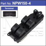 Power Window Switch NPW150-4 - Nice Products | Universal Auto Spares