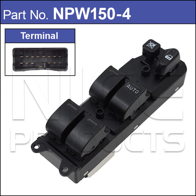 Power Window Switch NPW150-4 - Nice Products | Universal Auto Spares
