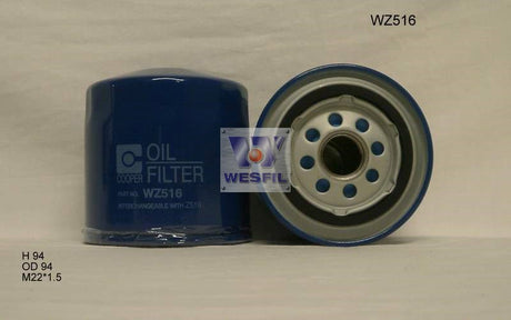 Oil Filter Z516 Ford/Mazda WZ516 - Cooper