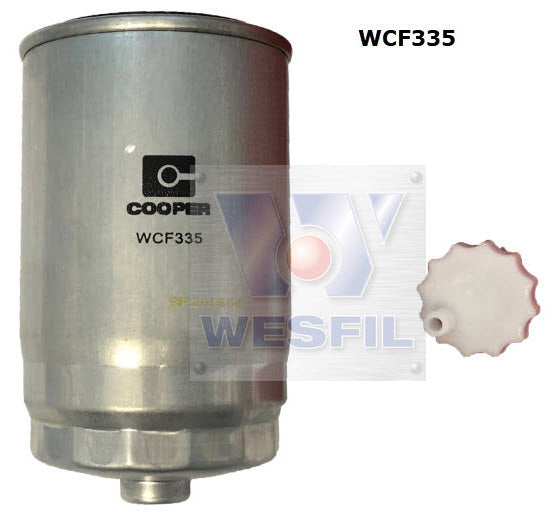 Diesel Fuel Filter Z1090 Hyundai WCF335 - Cooper