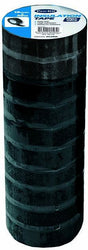 19mm Insulation Black Tape 10 Packets Of 9, 20 Meter Roll/Pack - Pro-Kit 20 Meter Roll