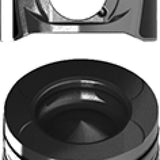Piston & Ring Set NISSAN YS23 DOHC DIESEL 1DPR2096-0.50 - FAI