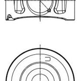 Piston & Ring Set LANDROVER 306DT 1DPR2102-0.50 - FAI