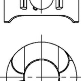 Piston & Ring Set M/BENZ OM646 1DPR2106-STD - FAI