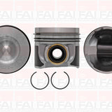 Piston & Ring Set LANDROVER 204DTA 204DTD 1DPR2110-STD - FAI