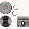 Piston & Ring Set LANDROVER 204DTA 204DTD 1DPR2111-0.50 - FAI