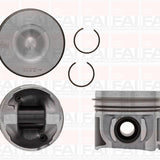 Piston & Ring Set LANDROVER 204DTA 204DTD 1DPR2111-0.50 - FAI