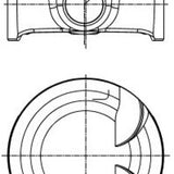 Piston & Ring Set VW AUDI SKODA SEAT 1PR1502-0.50 - FAI