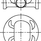 Piston & Ring Set VW AUDI SKODA SEAT 1PR1515-STD - FAI