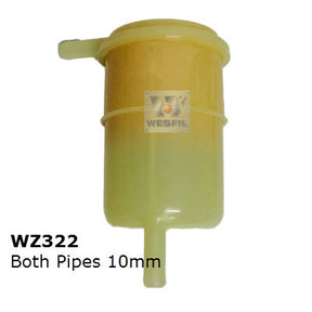 Plastic In-Line Filter Z322 Fits Nissan/Ford WZ322 - Wesfil