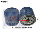 Oil Filter Z495 Subaru WZ495 - Cooper