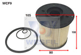 Diesel Fuel Filter Hino WCF9 - Cooper