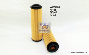 Oil Filter R2703P Fits Mercedes WCO181 - Wesfil