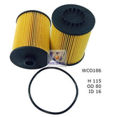 Oil Filter R2726P Fits VW WCO186 - Wesfil | Universal Auto Spares