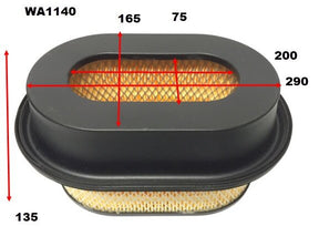 Air Filter A1312 Fits Mitsubishi WA1140 - Wesfil