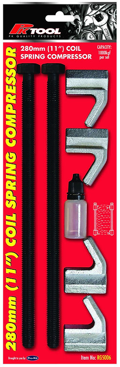 2 Piece 80 To 270mm High Springs Single Claw Compressor Kit - PKTool | Universal Auto Spares